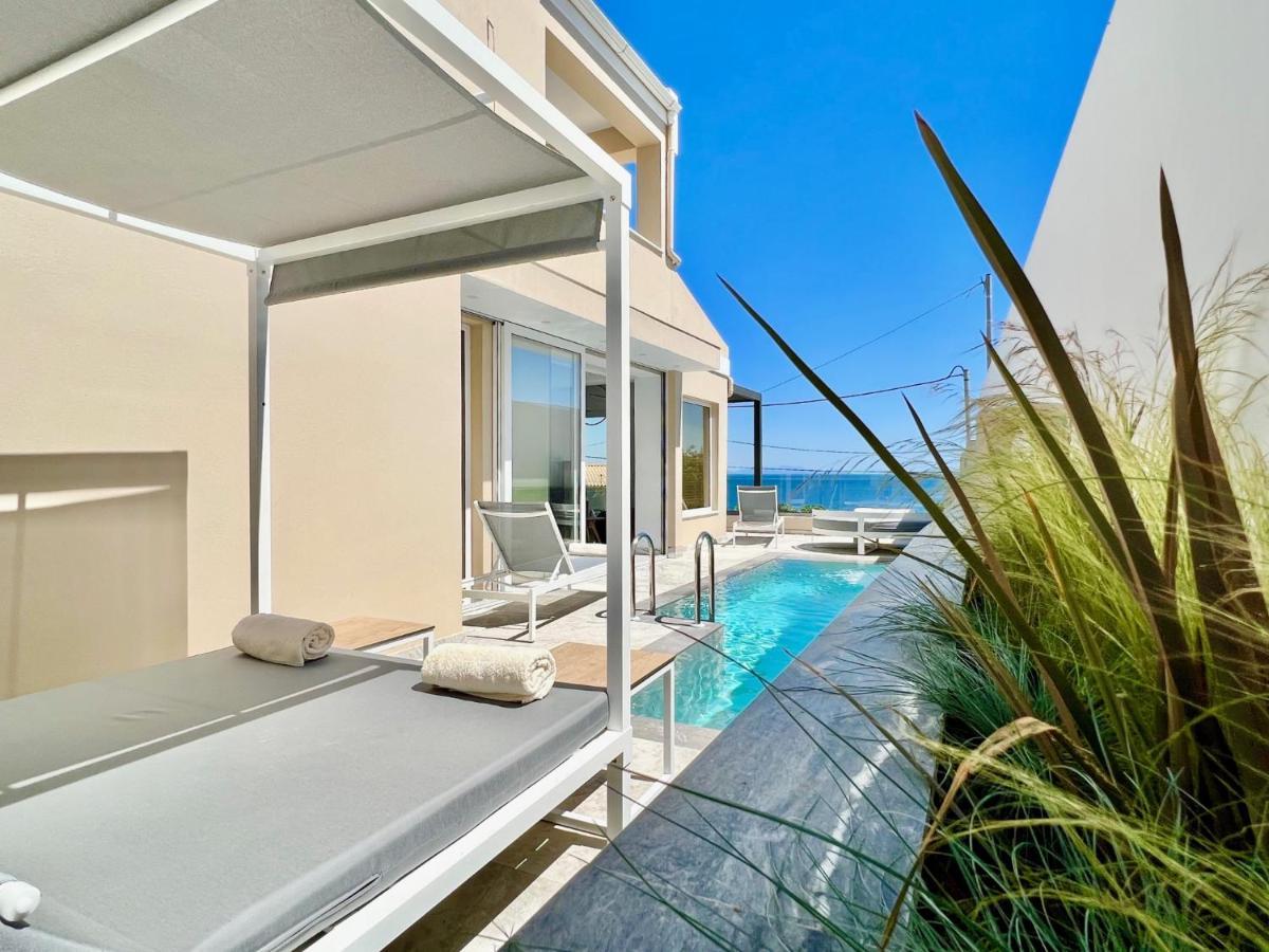 Luxury Villa Barbati Sun With Private Pool By Dadovillas Ngoại thất bức ảnh