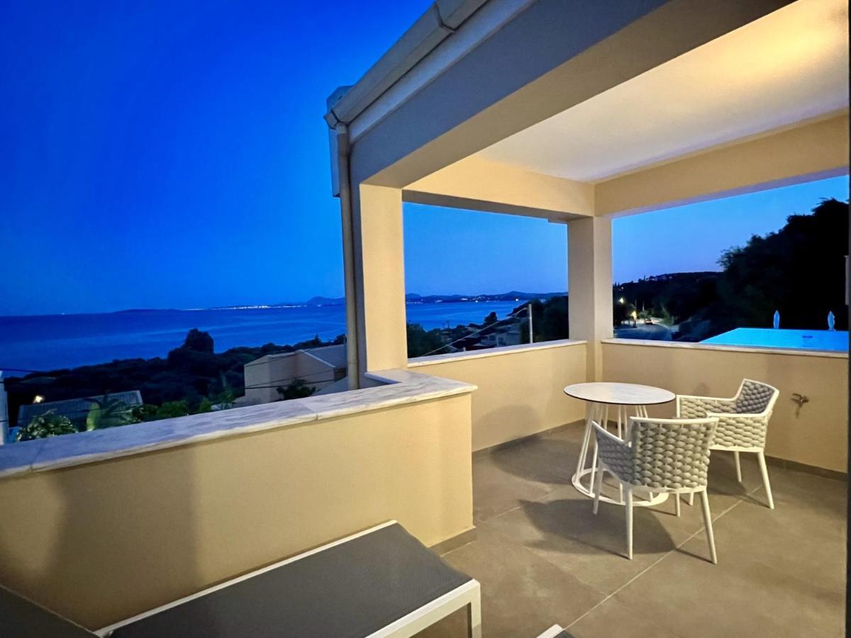 Luxury Villa Barbati Sun With Private Pool By Dadovillas Ngoại thất bức ảnh