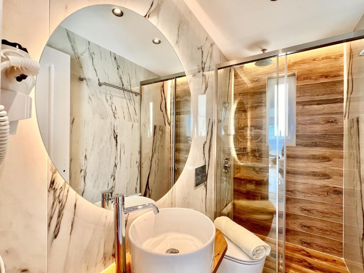 Luxury Villa Barbati Sun With Private Pool By Dadovillas Ngoại thất bức ảnh