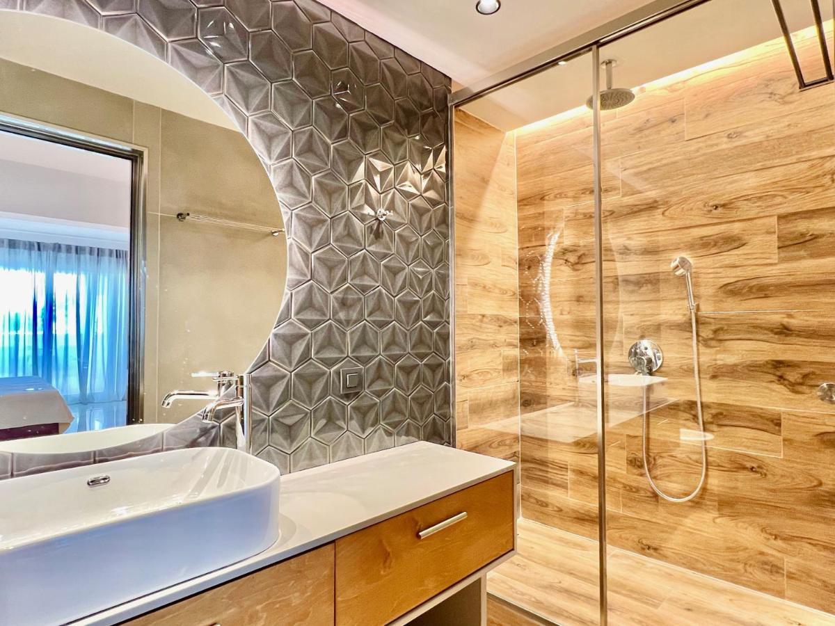 Luxury Villa Barbati Sun With Private Pool By Dadovillas Ngoại thất bức ảnh